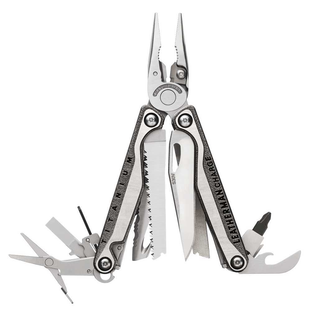 Multitool Leatherman CHARGE Plus TTI Titanium - 19 narzędzi   (832528)
