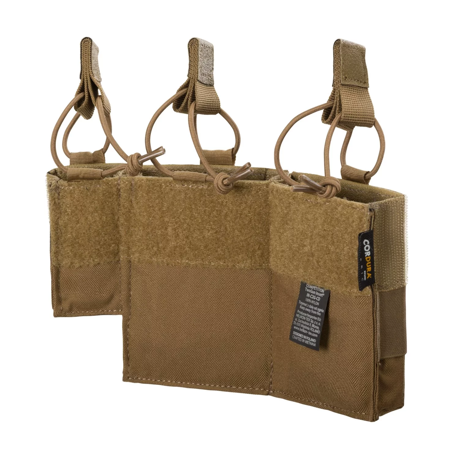 Organizer Insert HELIKON Competition Twogun - Cordura - Coyote - One Size (IN-C2G-CD-11) HELIKON-TEX - widok 2