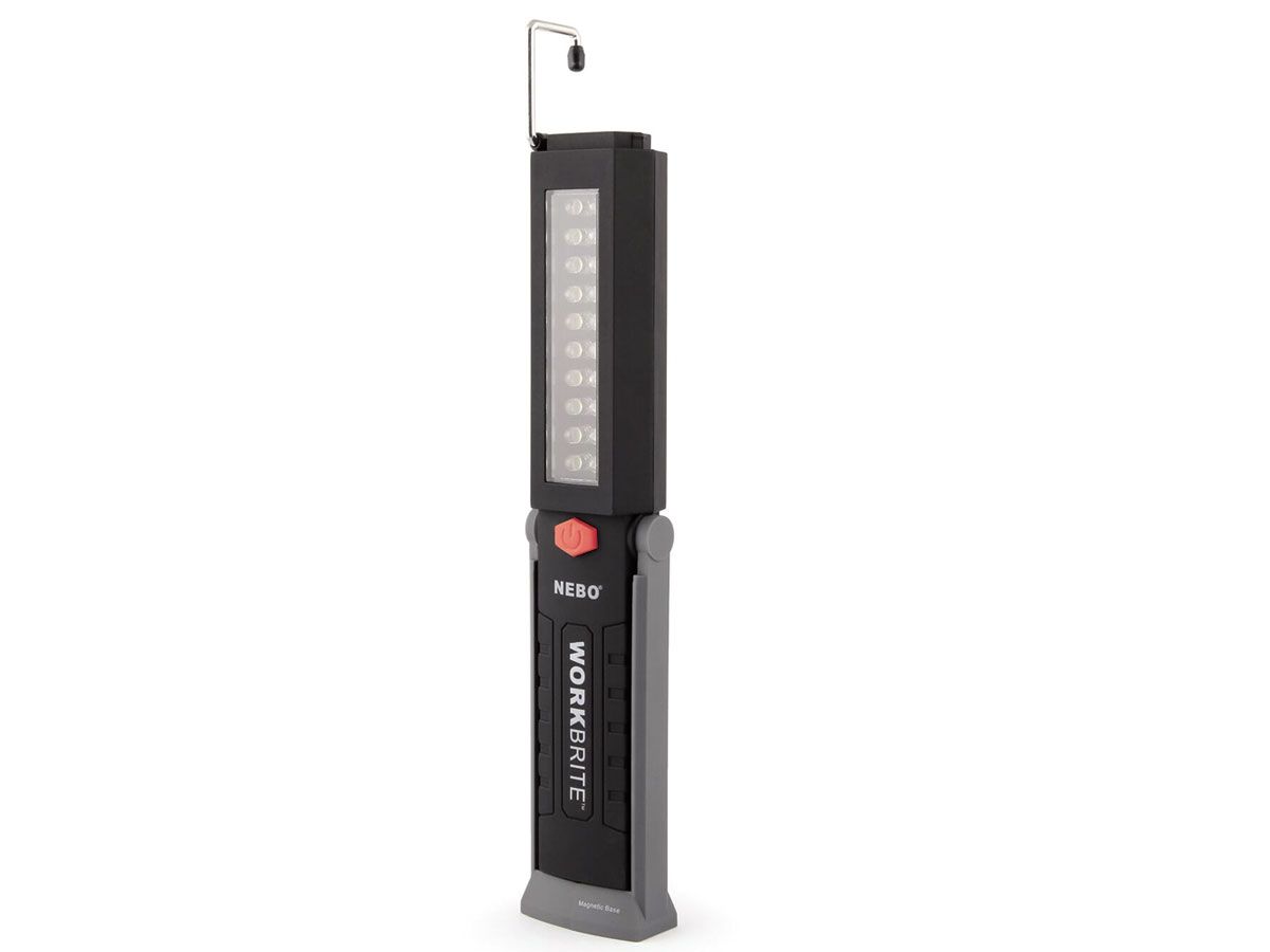 NEBO Workbrite 200 Lumens LED + 60 Lumens LED Latarka