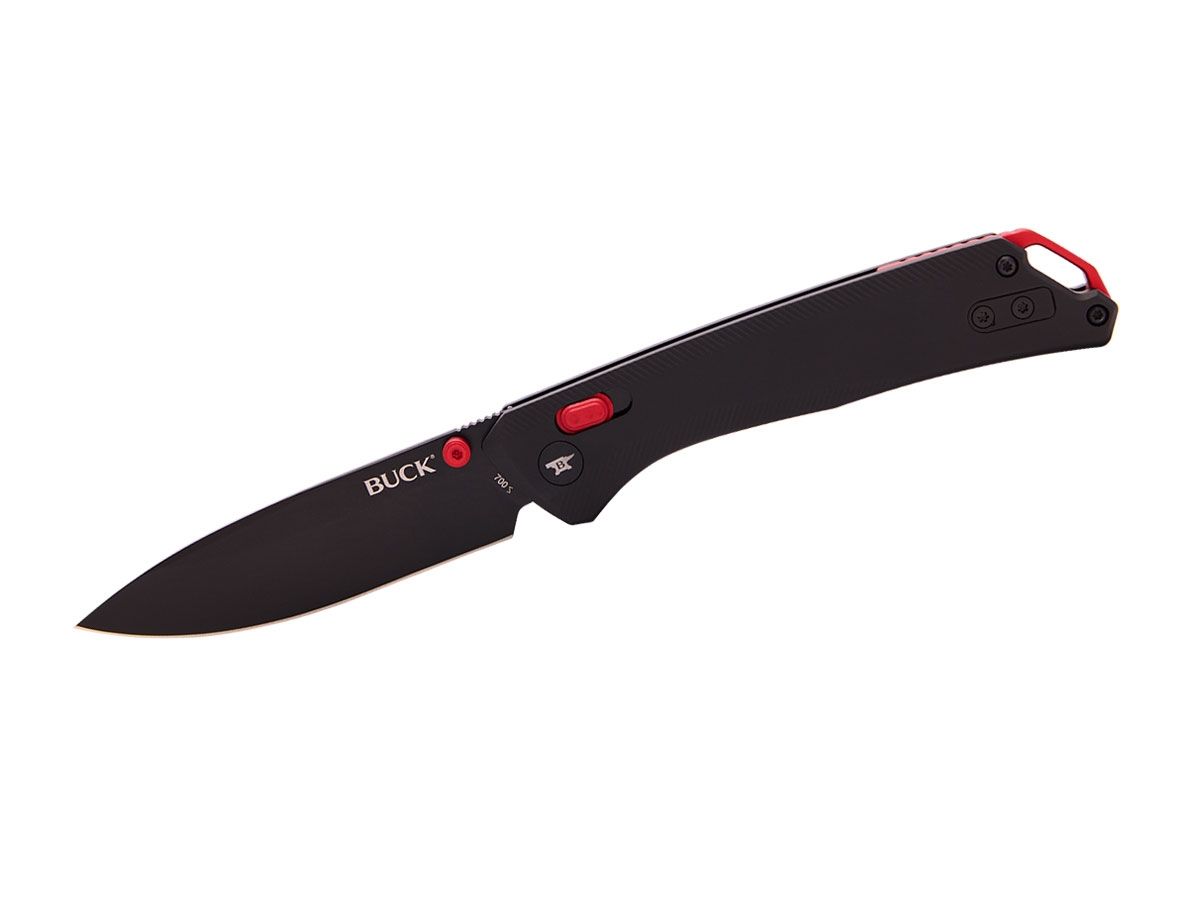 Buck Nomad Black Blk Blade 0700BKS-B Nóż składany stal D2 Tool Steel