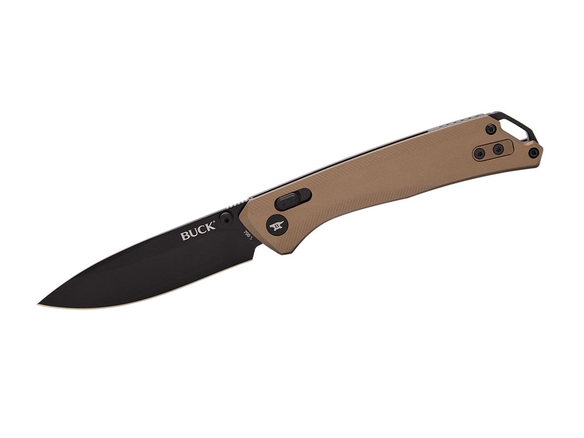 Buck Nomad Bronze Blk Blade 0700BRS-B Nóż składany stal D2 Tool Steel