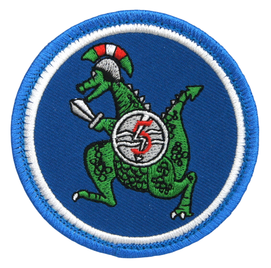 Emblemat wyjściowy 5 batalionu dowodzenia SORTMUND