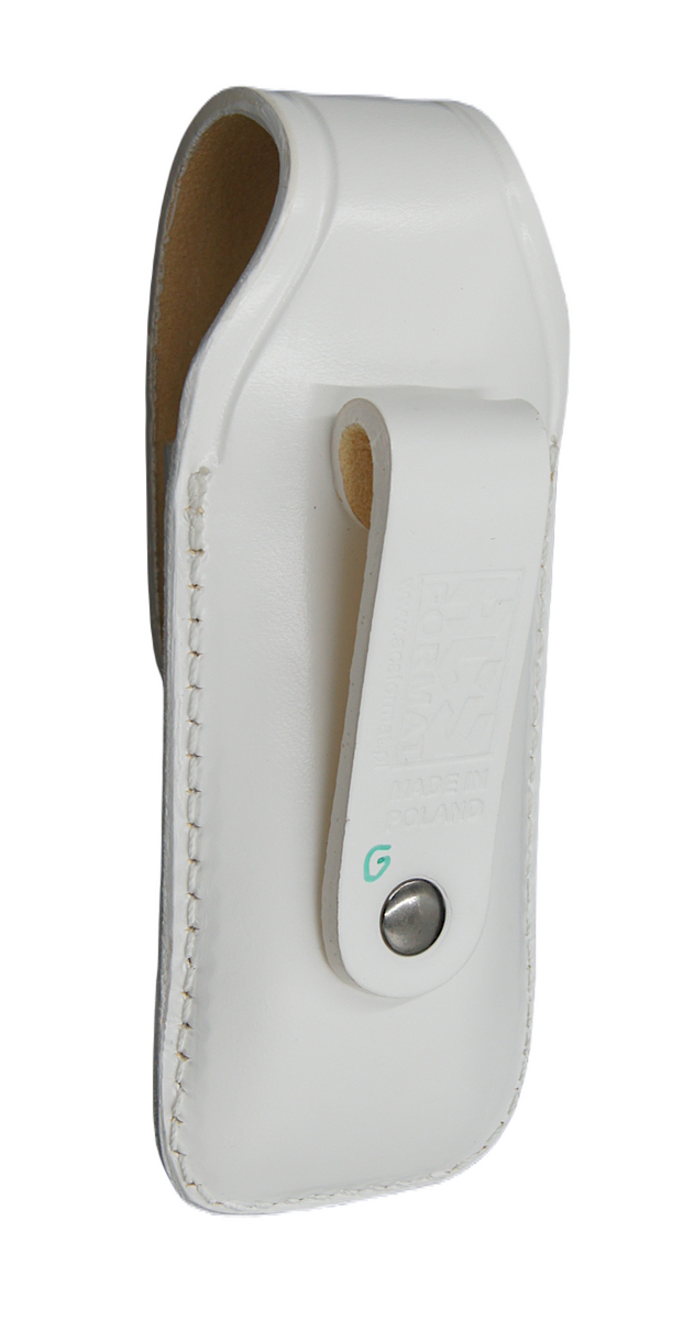 Ładownica skórzana, Beretta APX / Glock - biała ACS FORMAT