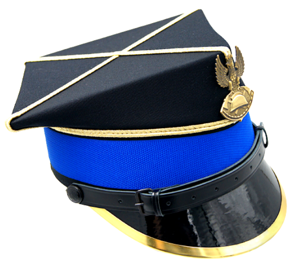 Czapka rogatywka PSP - młodszy oficer SORTMUND