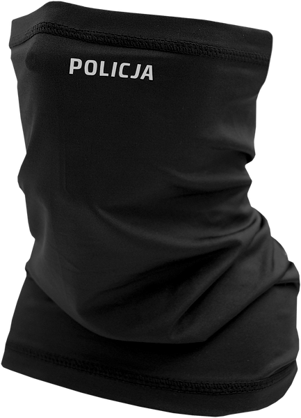 Komin ochronny z napisem Policja - czarny