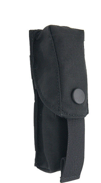 Futerał na latarkę, magazynek, multitool - molle, czarny IWO-HEST