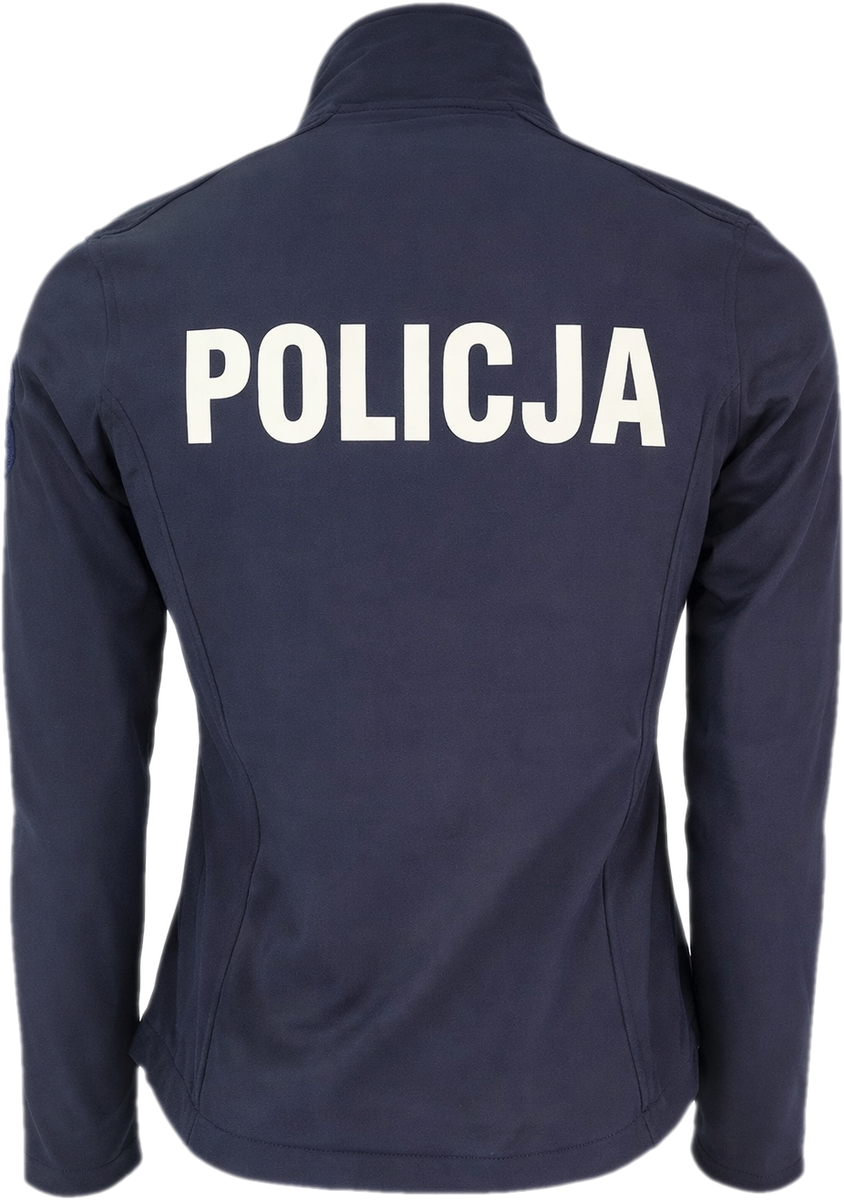 Kurtka Softshell Policji - damska, z rzepami i zamkami SORTMUND