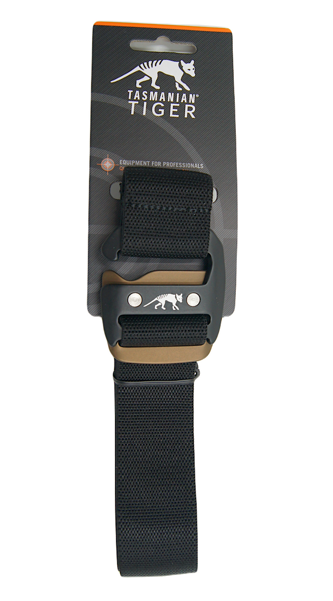 Pas taktyczny, 38mm Strechbelt - czarny TASMANIAN TIGER