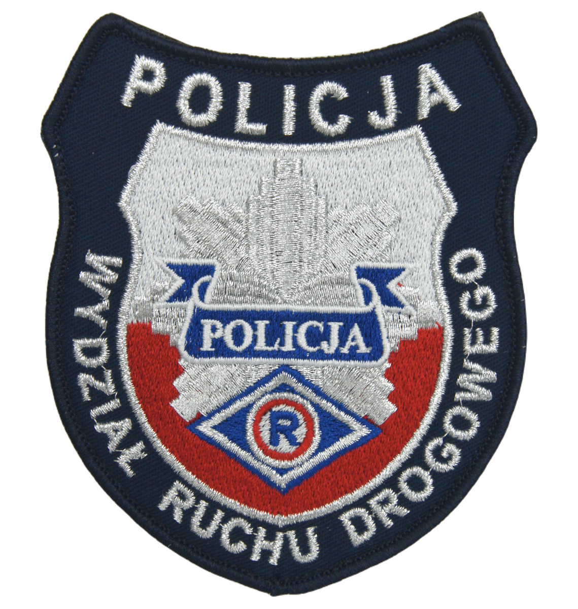 Emblemat Policji - Wydział Ruchu Drogowego (gwiazda) SORTMUND