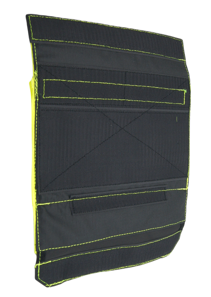 Wymienny panel przedni kangur z zamkiem do kamizelki, Hi-Viz BARIBAL