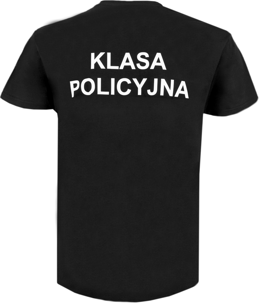 T-shirt KLASA POLICYJNA - czarny SORTMUND