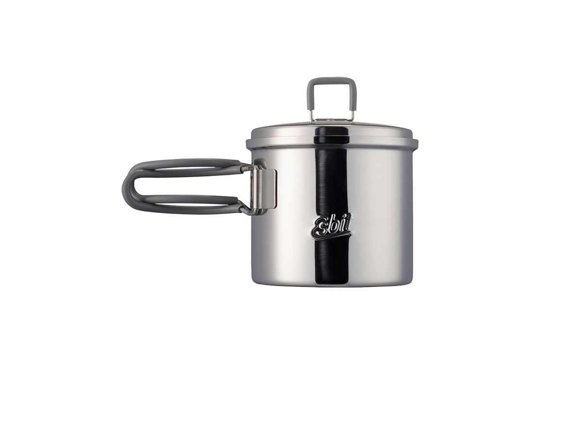 Esbit Camping Pot W/Lid Hanger 625ml Stainless Steel Naczynie turystyczne