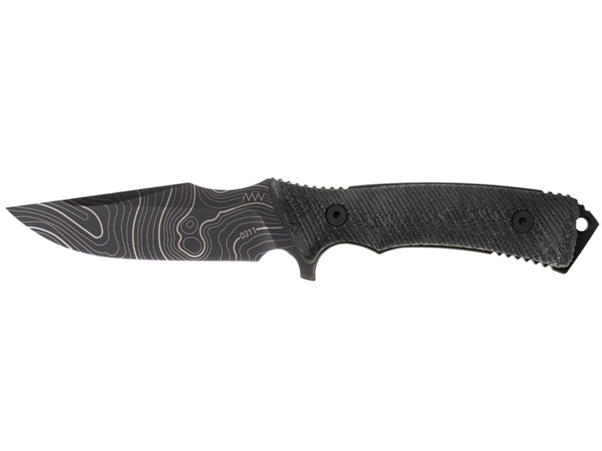 ANV Knives M311 Spelter Topo Micarta Black Kydex Black Nóż stały 27,5 cm