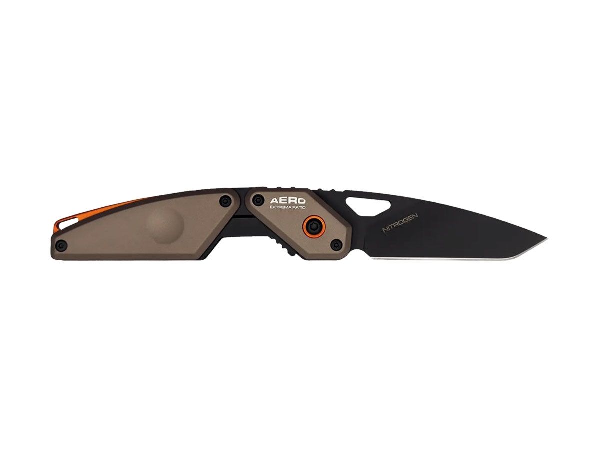 Extrema Ratio Aero Nitrogen Mud/Orange 0180/Nit/Blk/A3 Nóż składany 17,3 cm