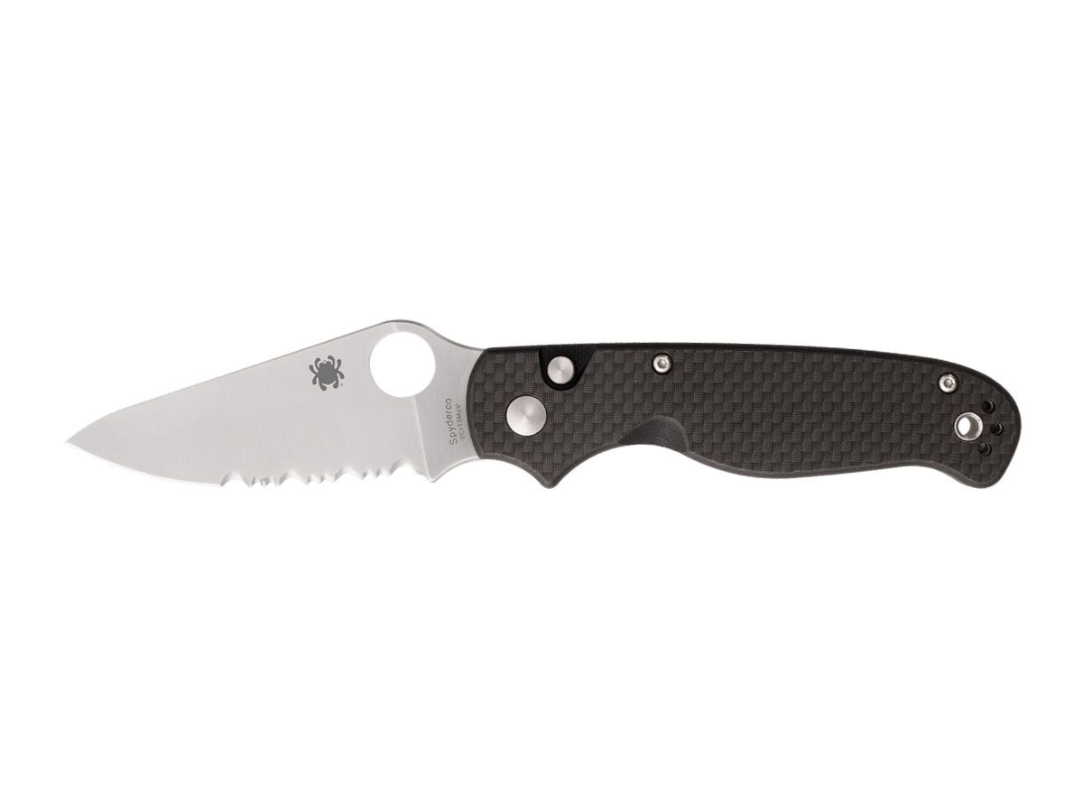 Spyderco ButtonUp C275CFPS Nóż składany 8Cr13MoV włókno węglowe 8,3 cm