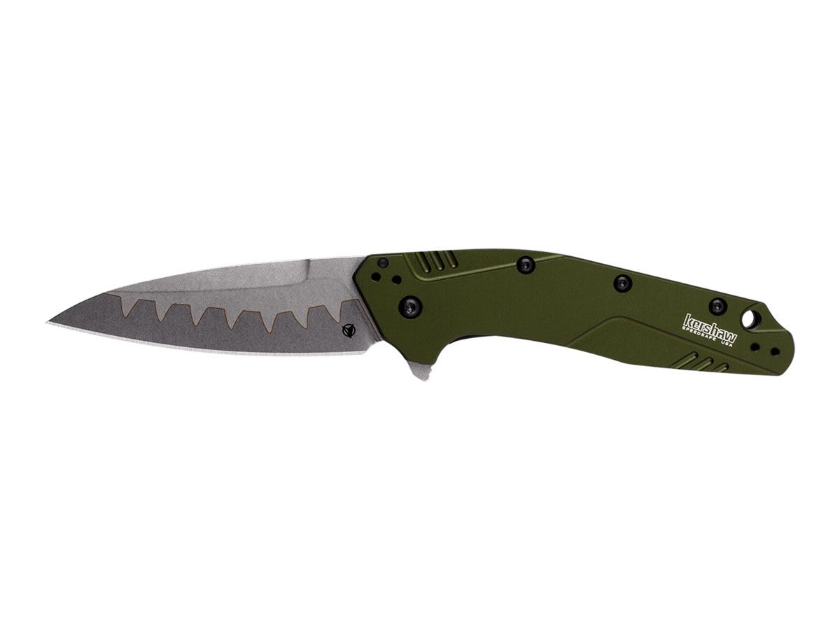 Kershaw Dividend Olive Composite Blade 1812OLCB Nóż składany 18,5 cm