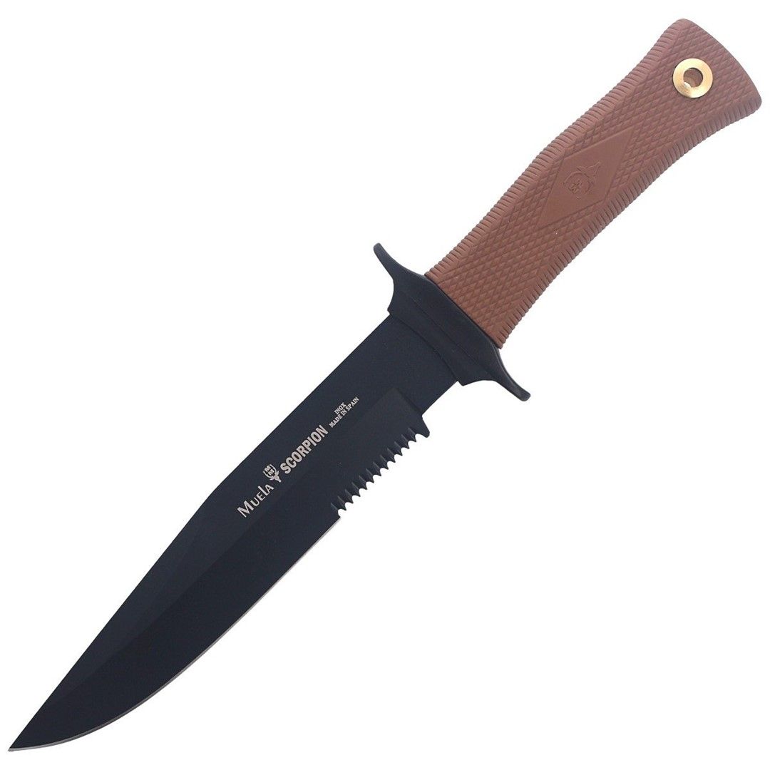 Nóż Muela Tactical Rubber Handle 180mm (SCORPION-1)
