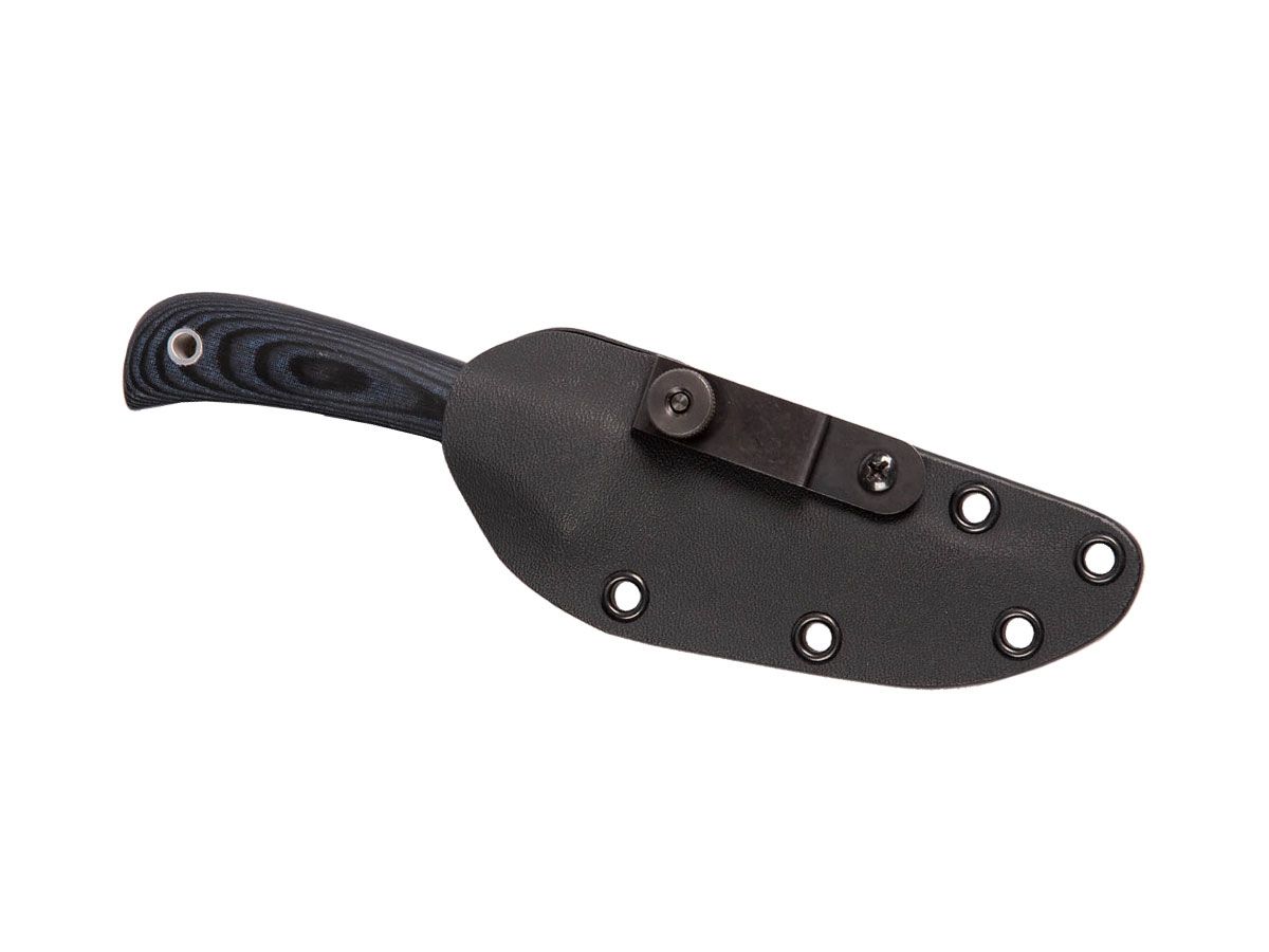 Nóż stały Muela TERRIER, Micarta czarny, dł. ostrza 9 cm