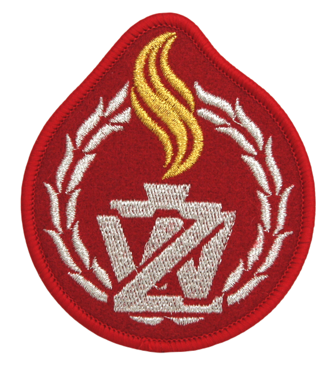 Emblemat Żandarmerii Wojskowej szkarłatny - do munduru wyjściowego SORTMUND