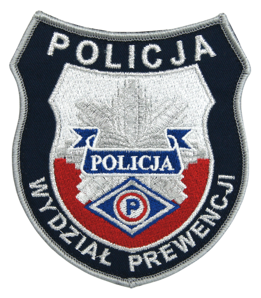 Emblemat Policji - Wydział Prewencji SORTMUND