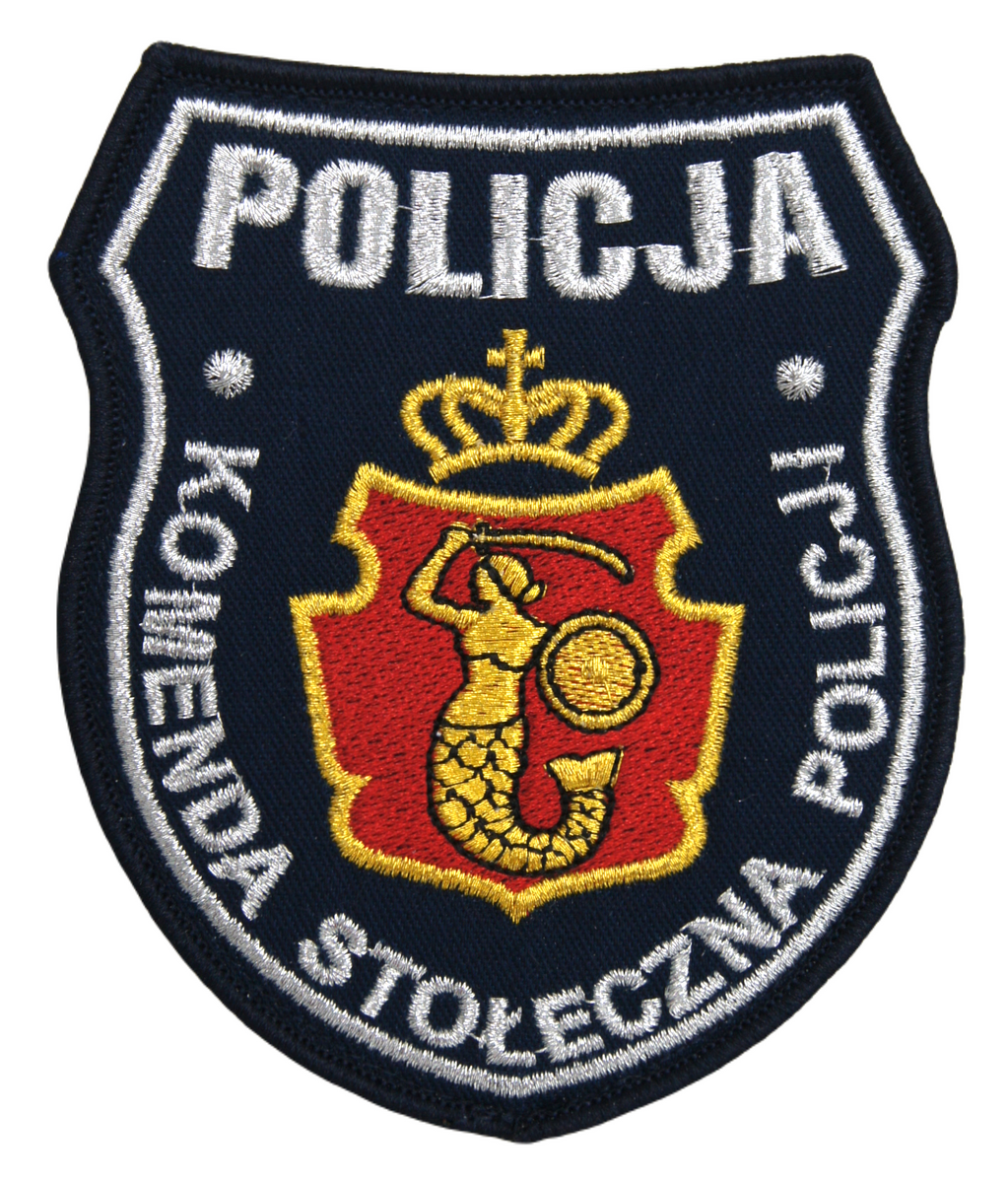 Emblemat Policji - Komenda Stołeczna Policji SORTMUND