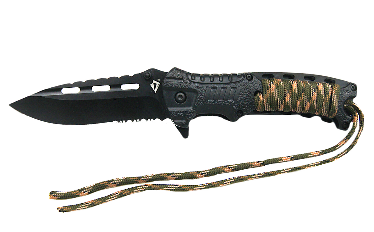 Nóż składany BUSHCRAFT 4w1