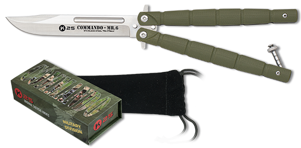 Scyzoryk Motylek K25  Comando 02232