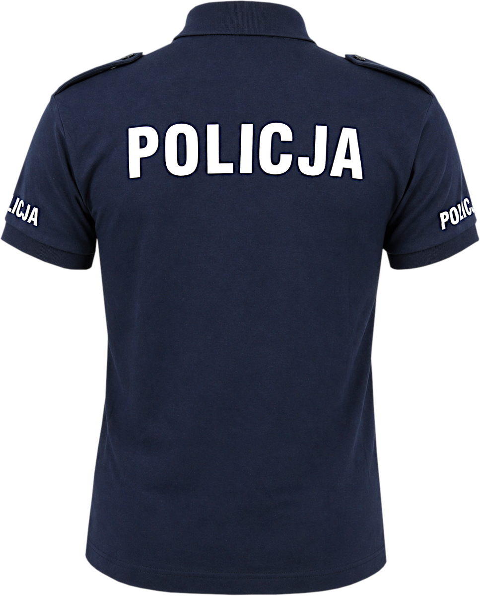 Koszulka polo granatowa Policji - damska SORTMUND