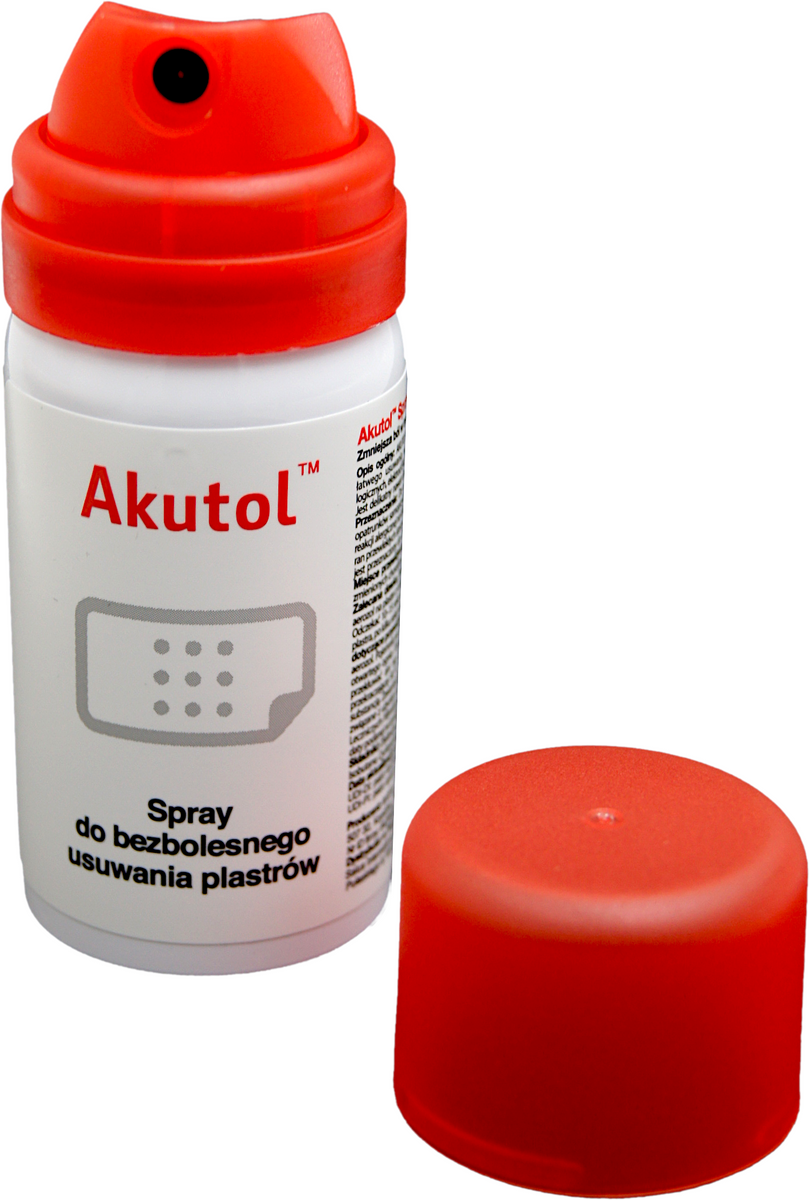 Akutol - Spray do bezbolesnego usuwania plastrów 35ml