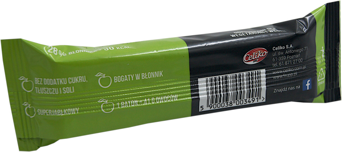 Baton FRUPP jabłko 9 g liofilizat