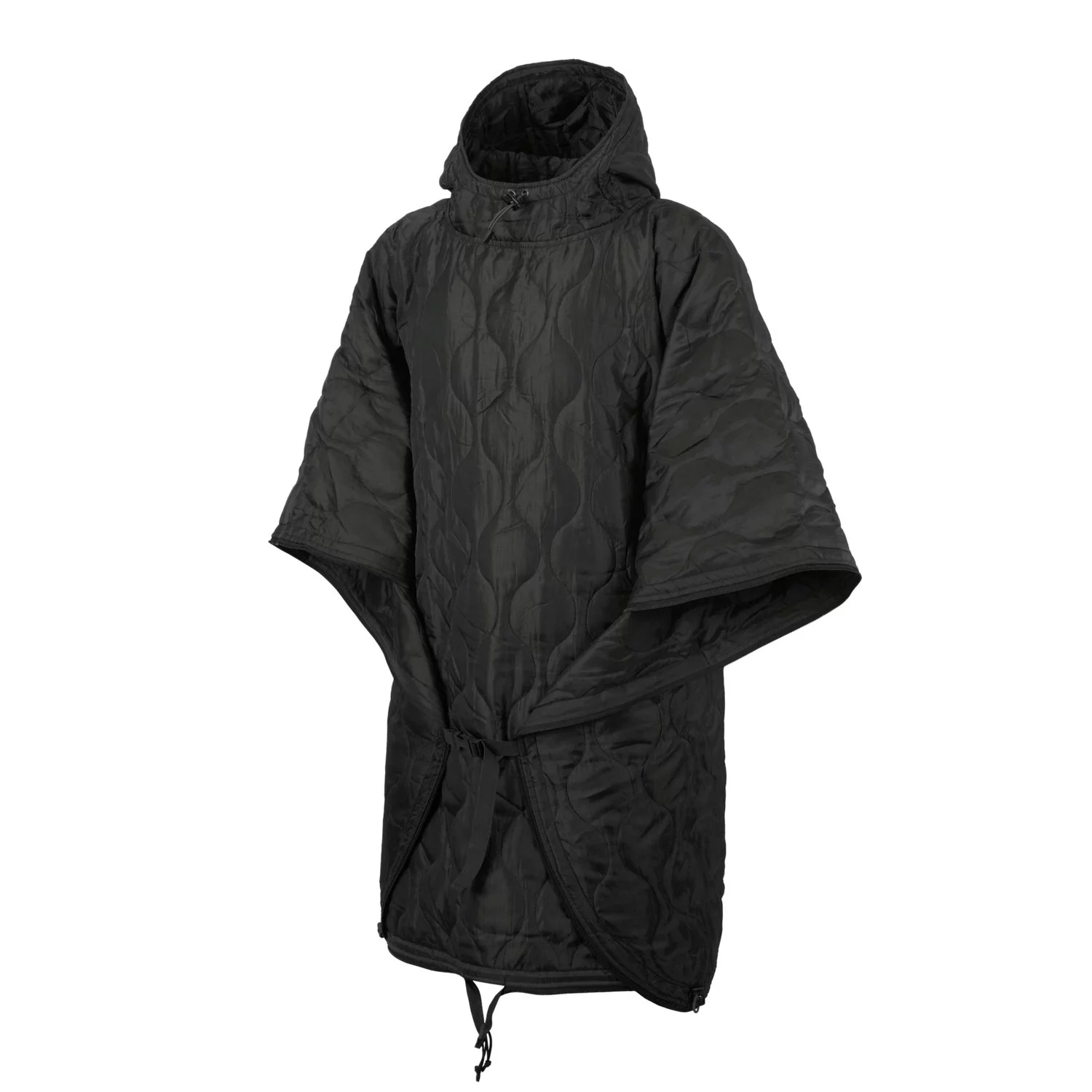 Poncho pałatka peleryna HELIKON SWAGMAN ROLL Basic - Polyester - Czarny - One Size (PO-SRB-PO-01) HELIKON-TEX
