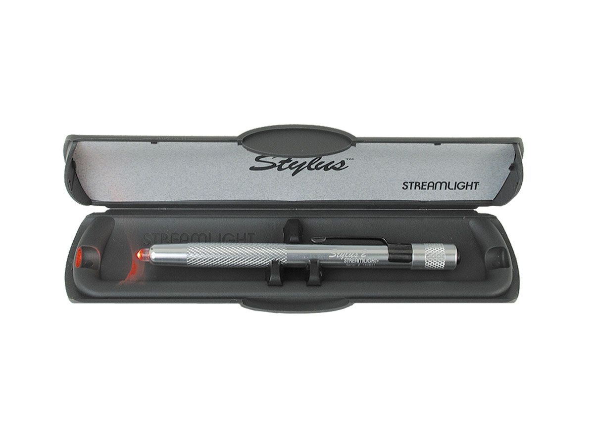 Streamlight Stylus 2 Silver Red Light Latarka rysikowa