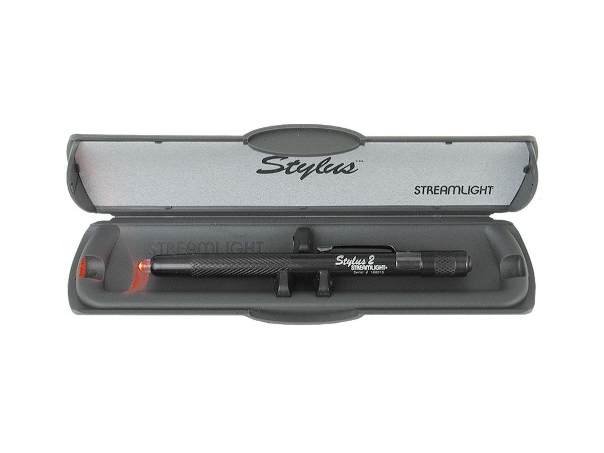 Streamlight Stylus 2 Black Red Light Latarka rysikowa