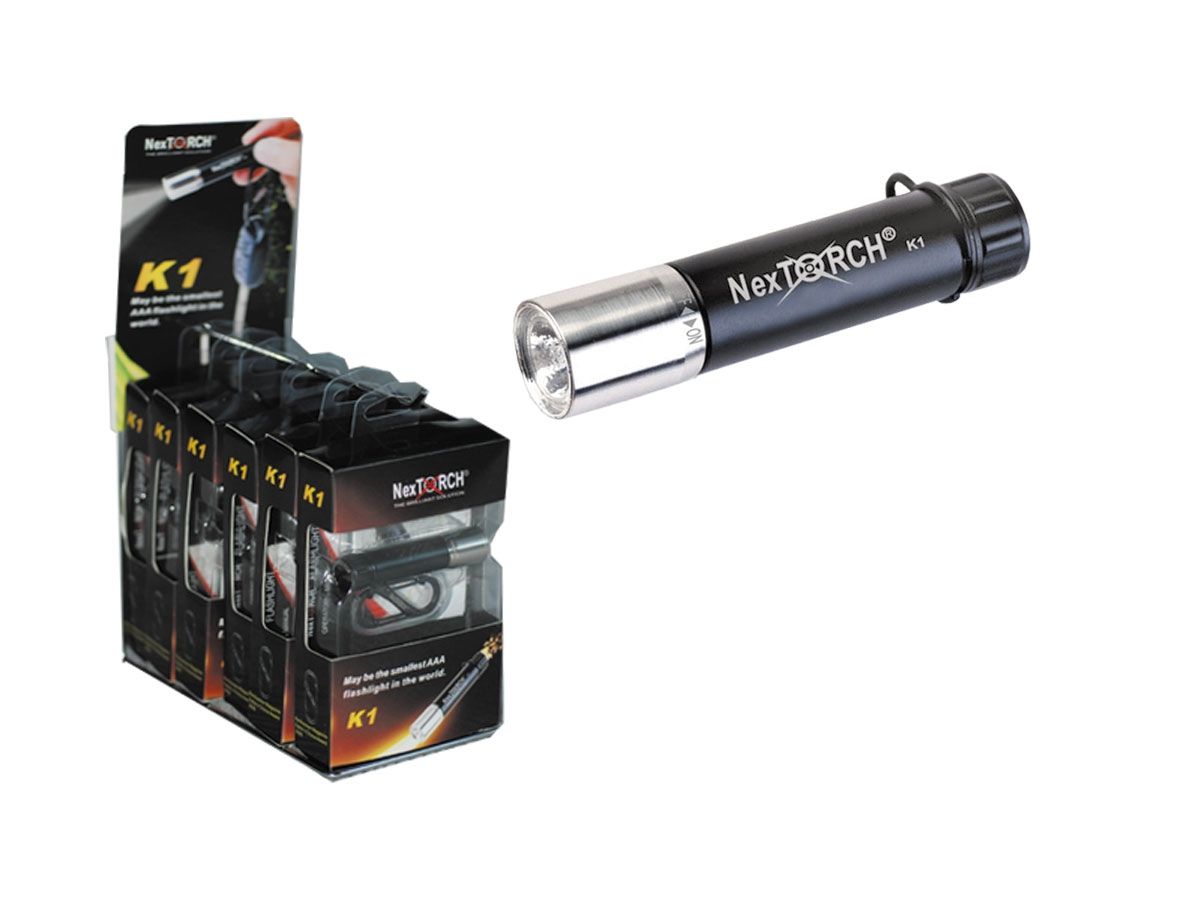 Nextorch DISPLAY K1 40 Lumens LED 6 pz