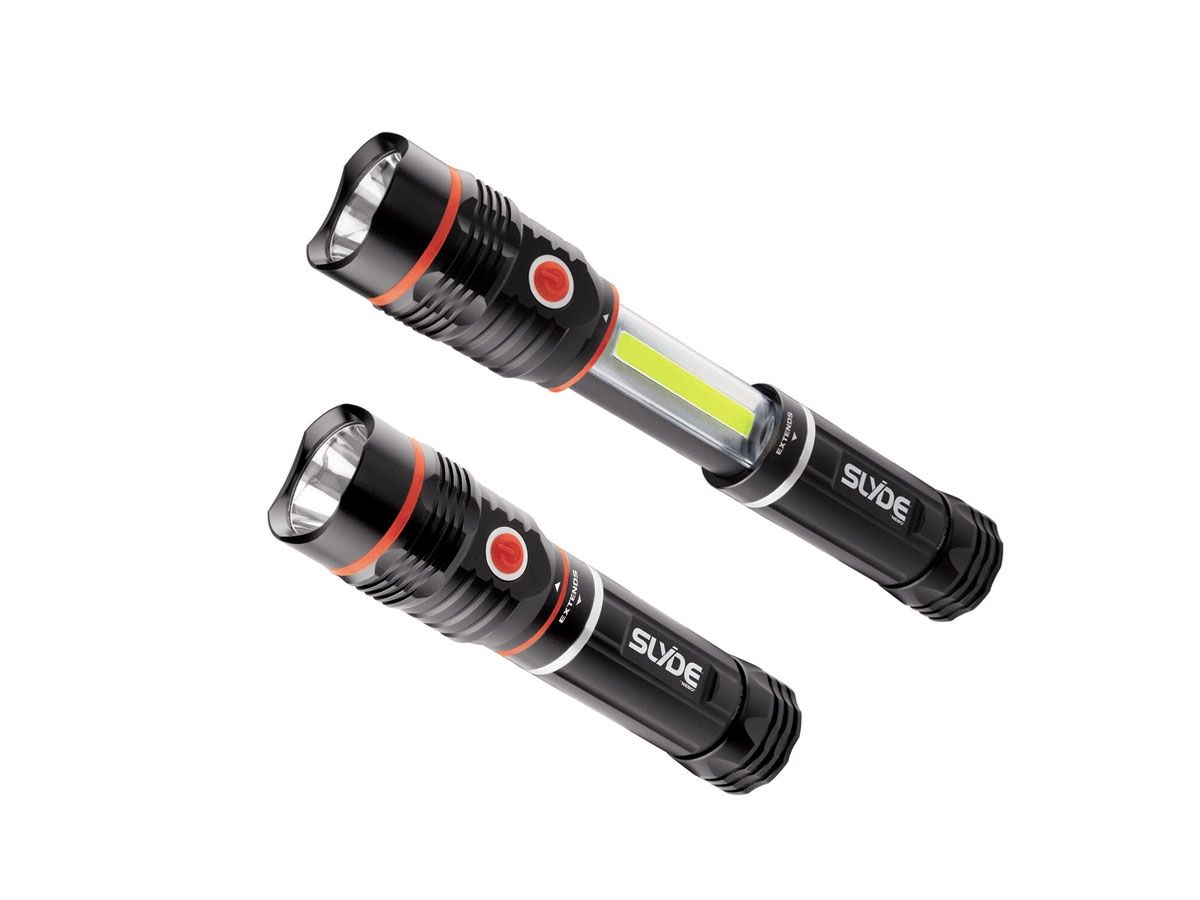 NEBO SLYDE 190 lumenów COB LED + 250 lumenów LED