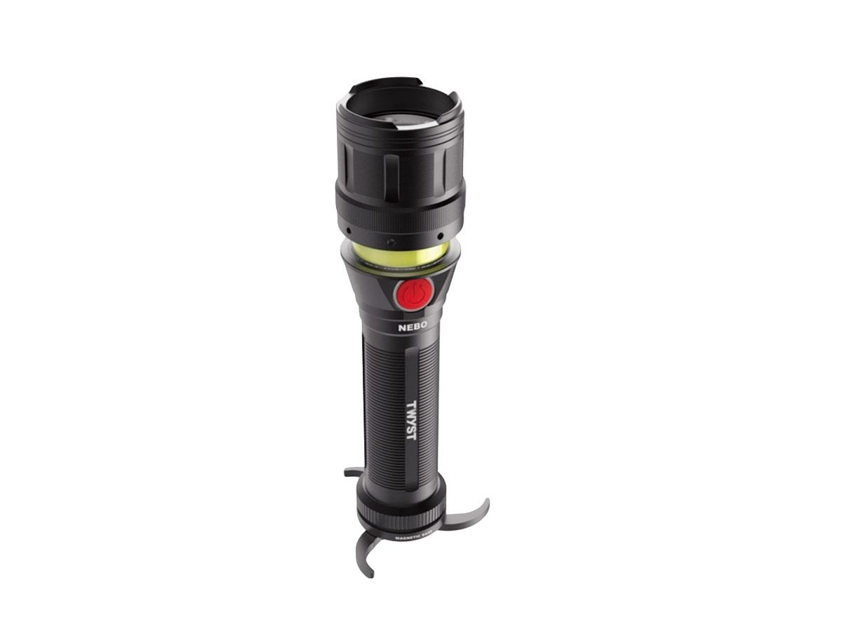 NEBO Twyst 110 + 250 Lumens Cob LED + 270 Lumens LED Latarka
