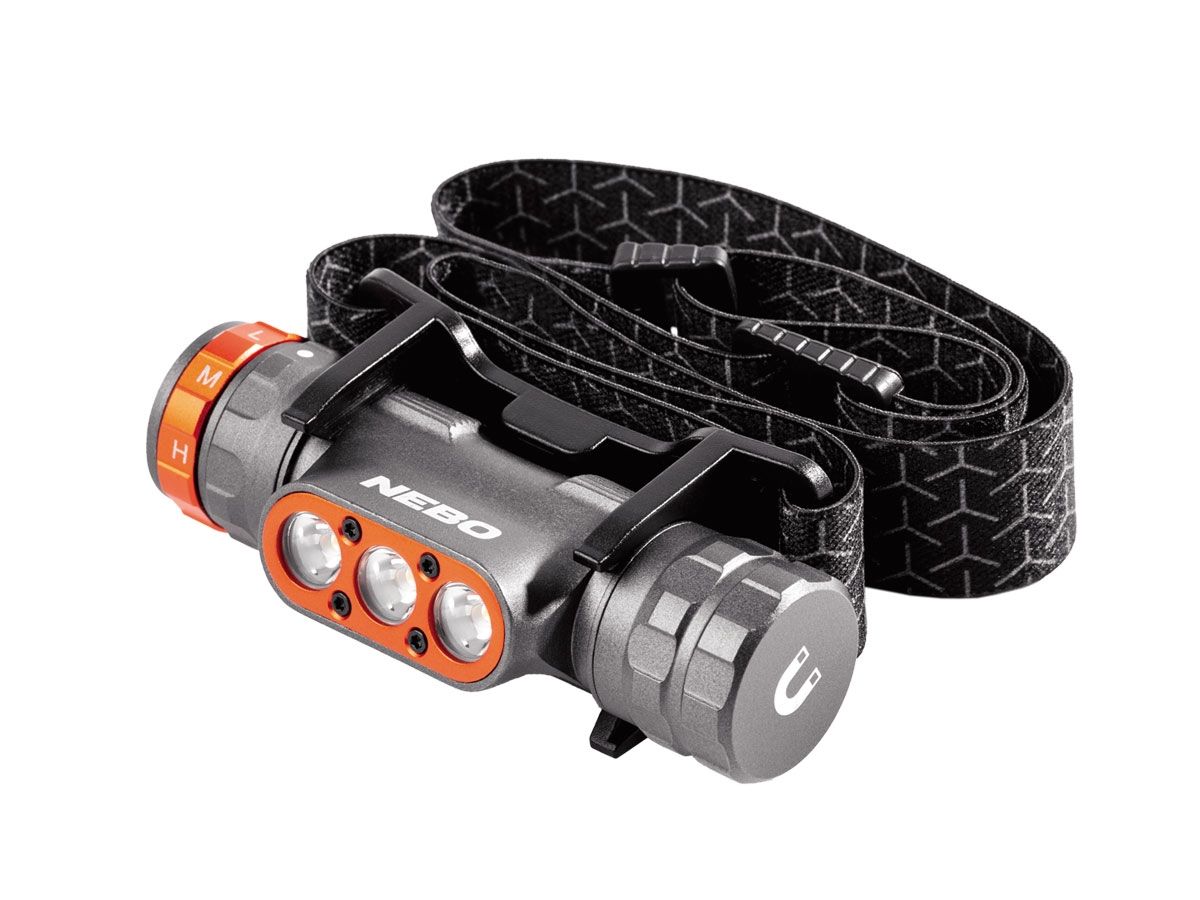 NEBO TRANSCEND HEADLAMP  Ricaricabile 1500 Lumens LED HLP-1001-G