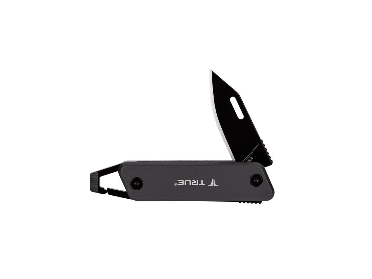 True Utility Modern Keychain Knife Grey TU7060 Nóż składany