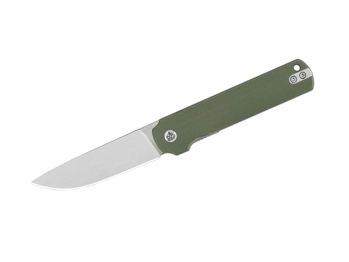 Qsp Lark G-10 QS144-C Green Nóż składany stal 14C28N 18,8 cm QSP KNIFE