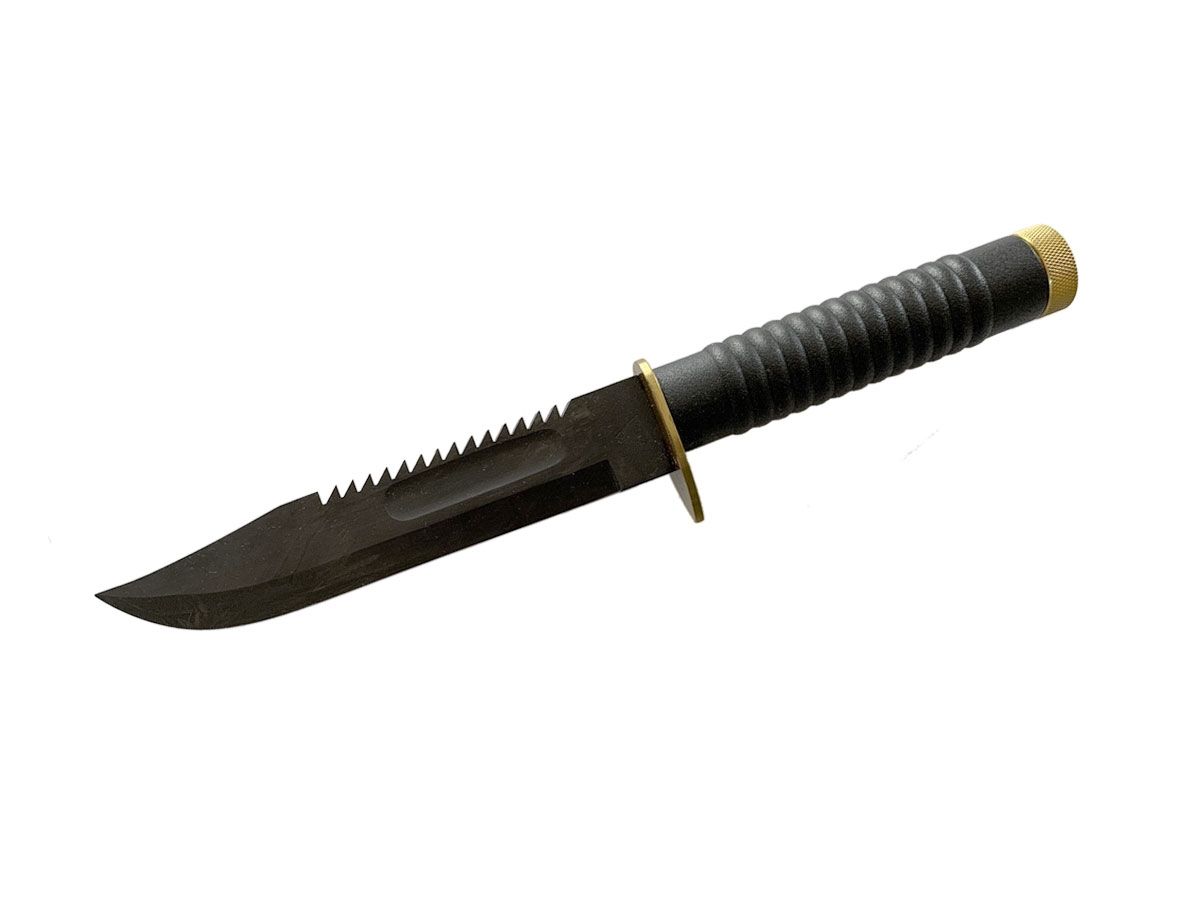 SURVIVAL BLACK BLADE FODERO CAMO CM 18 QUALITY IMPORTERS