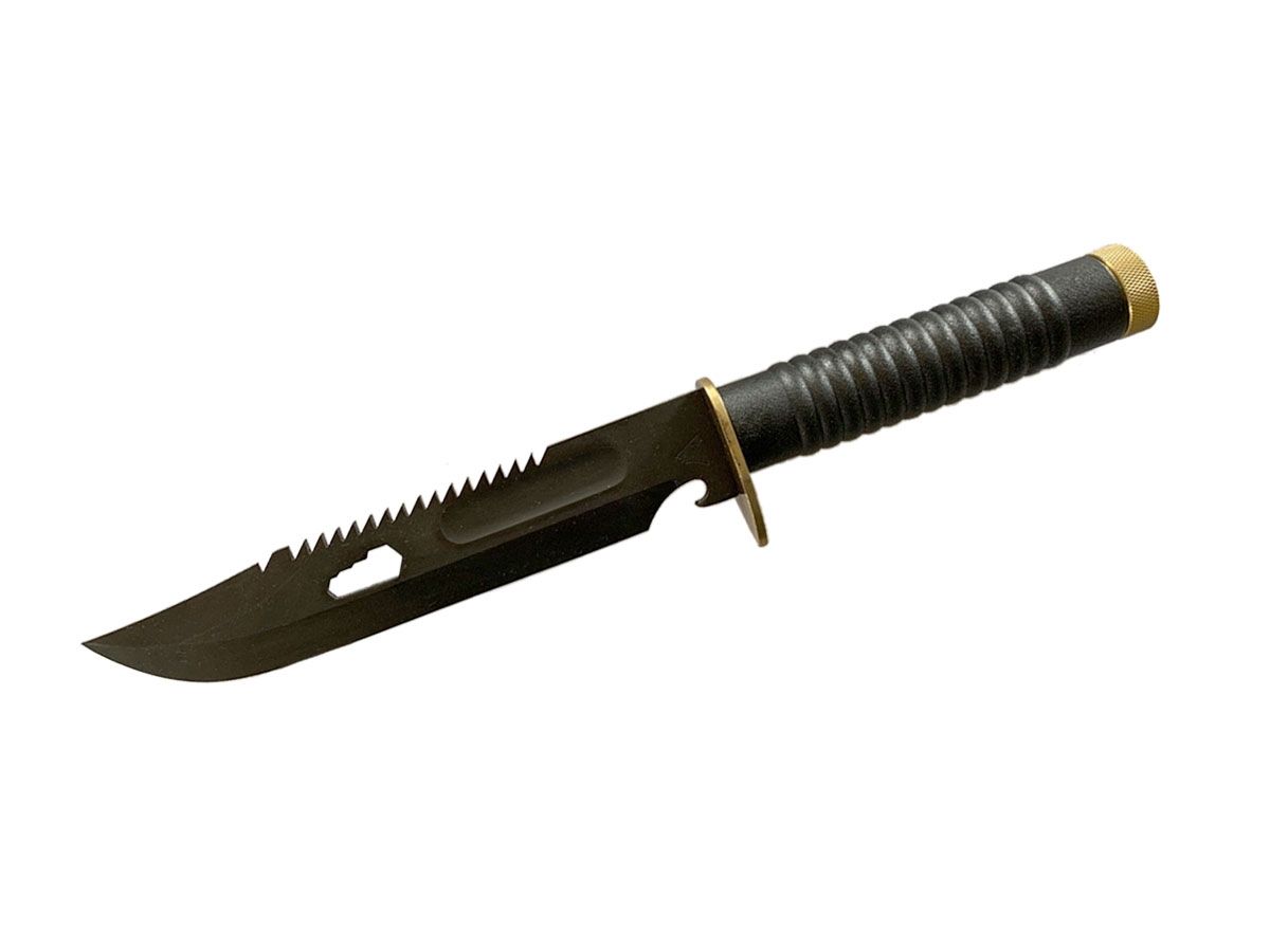 SURVIVAL BLACK BLADE FODERO CAMO CM 20 QUALITY IMPORTERS