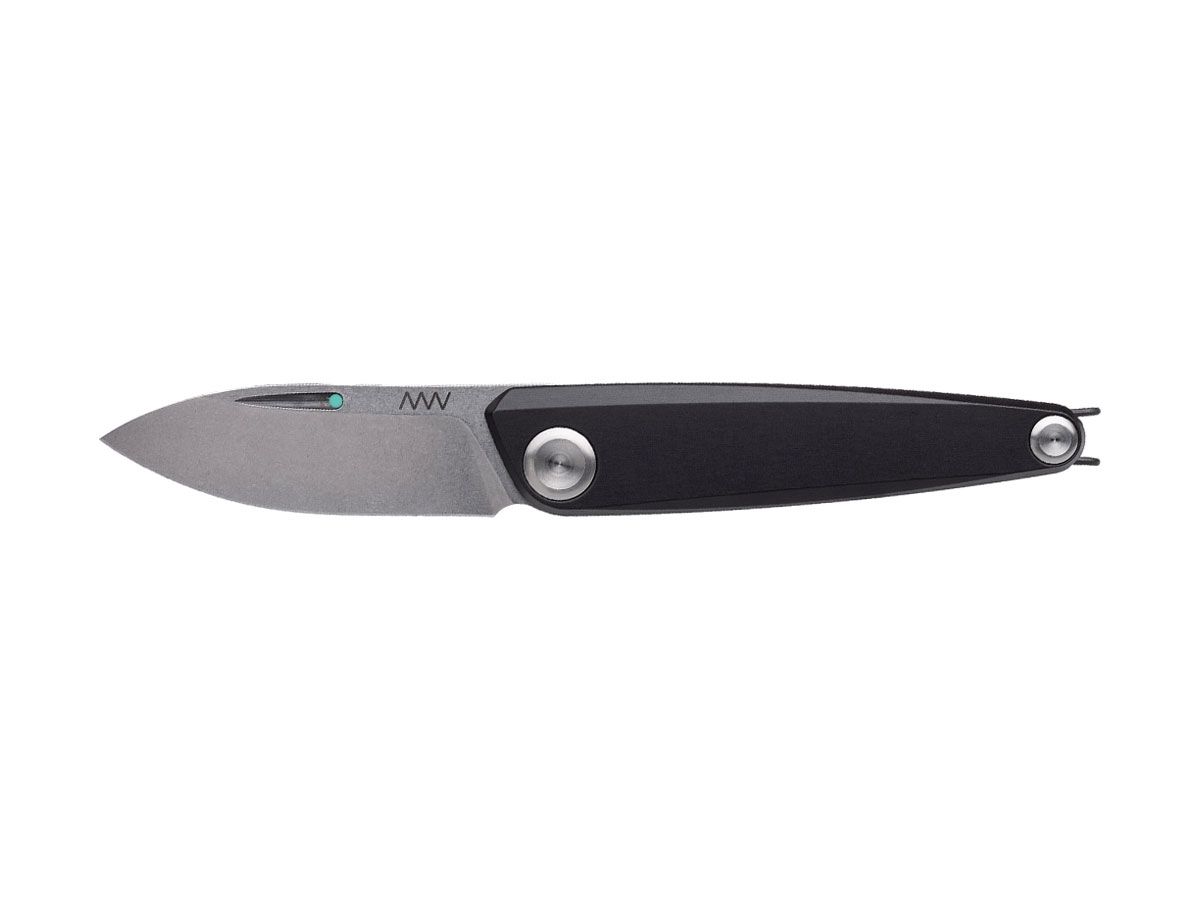 ANV Knives Z050 Stonewash Dural Black ANVZ050-001 Nóż składany