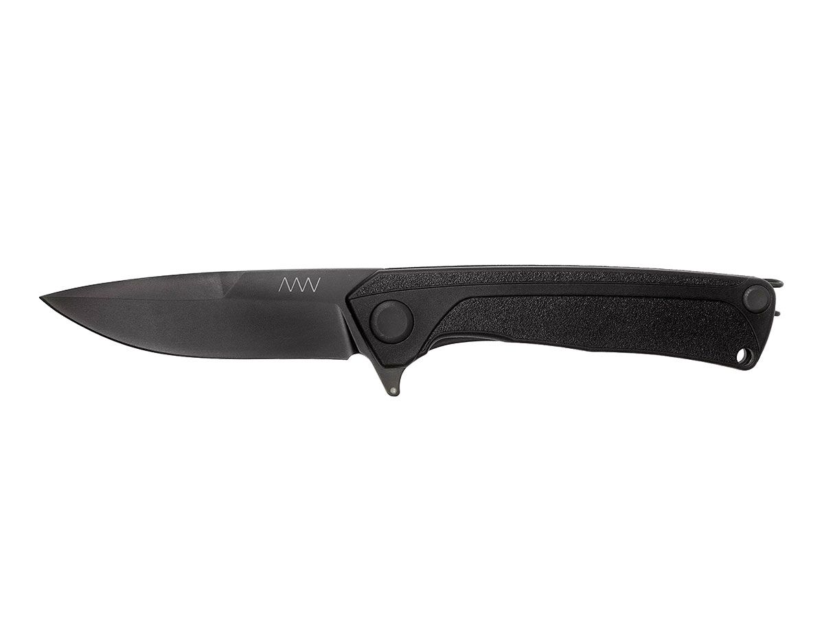 ANV Knives Z100 DLC Black GRN Black ANVZ100-048 Nóż składany