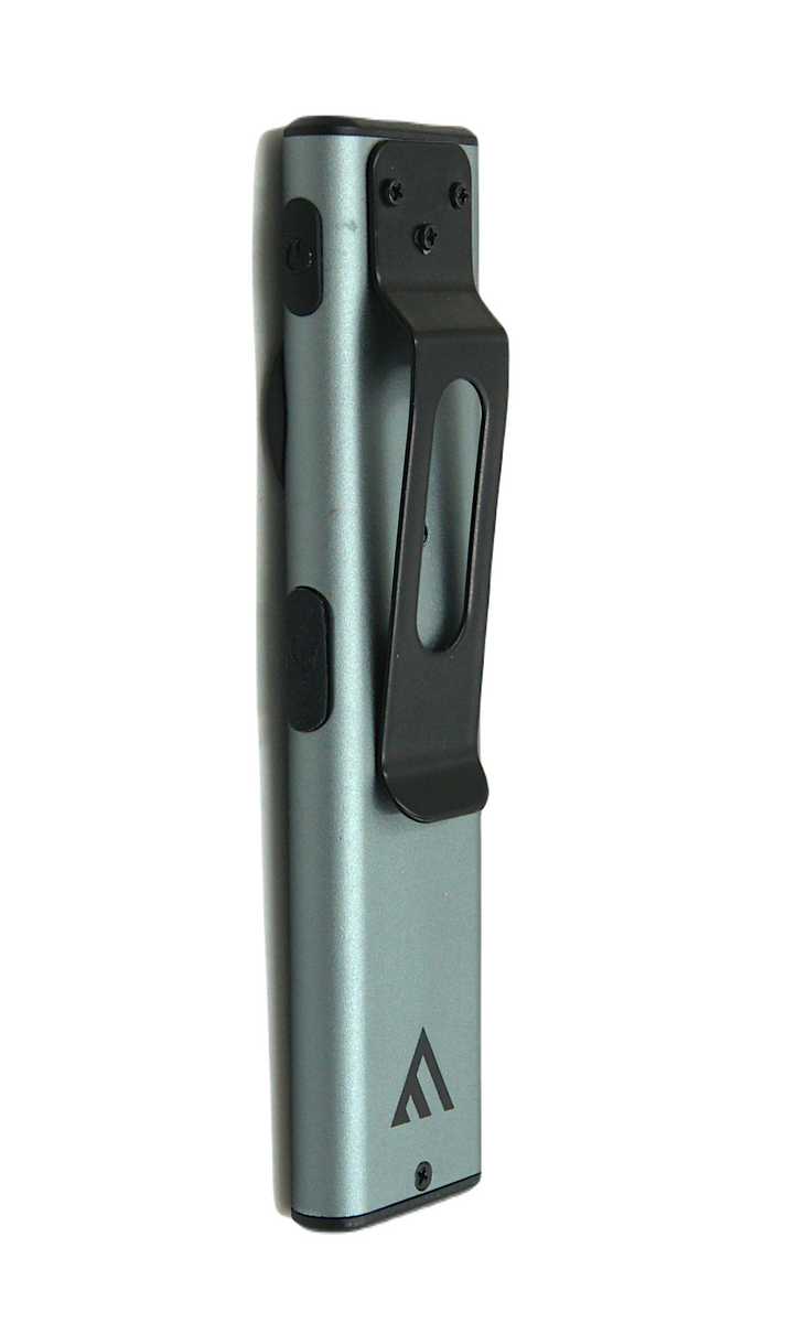 Latarka ręczna Mini Flagger, Mactronic, 500 lm, ładowalna (akumulator 3.7V 450mAh 602040), zestaw (klips, kabel usb c), pudełko