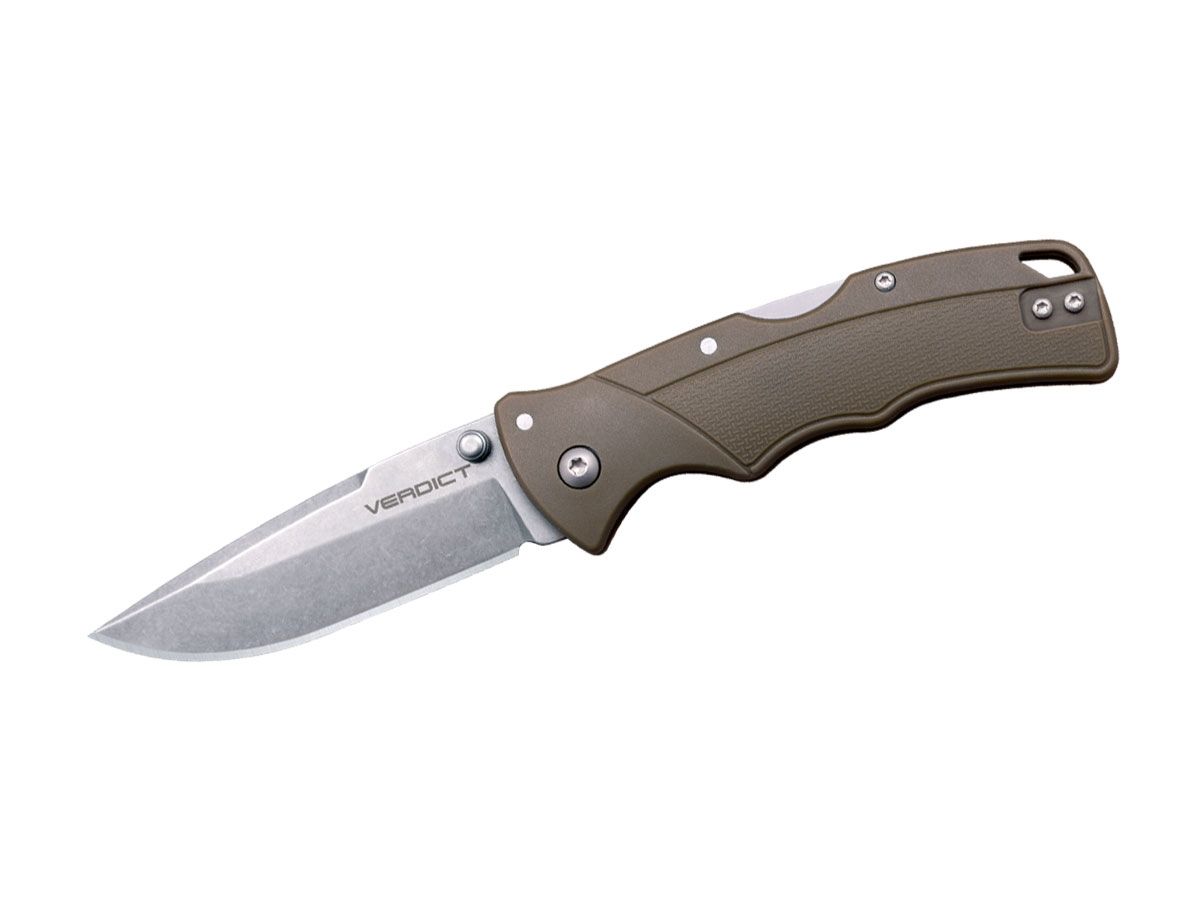 Cold Steel Verdict Gfn Flat Dark Earth Spear FL-C3SPSSFDE Nóż składany