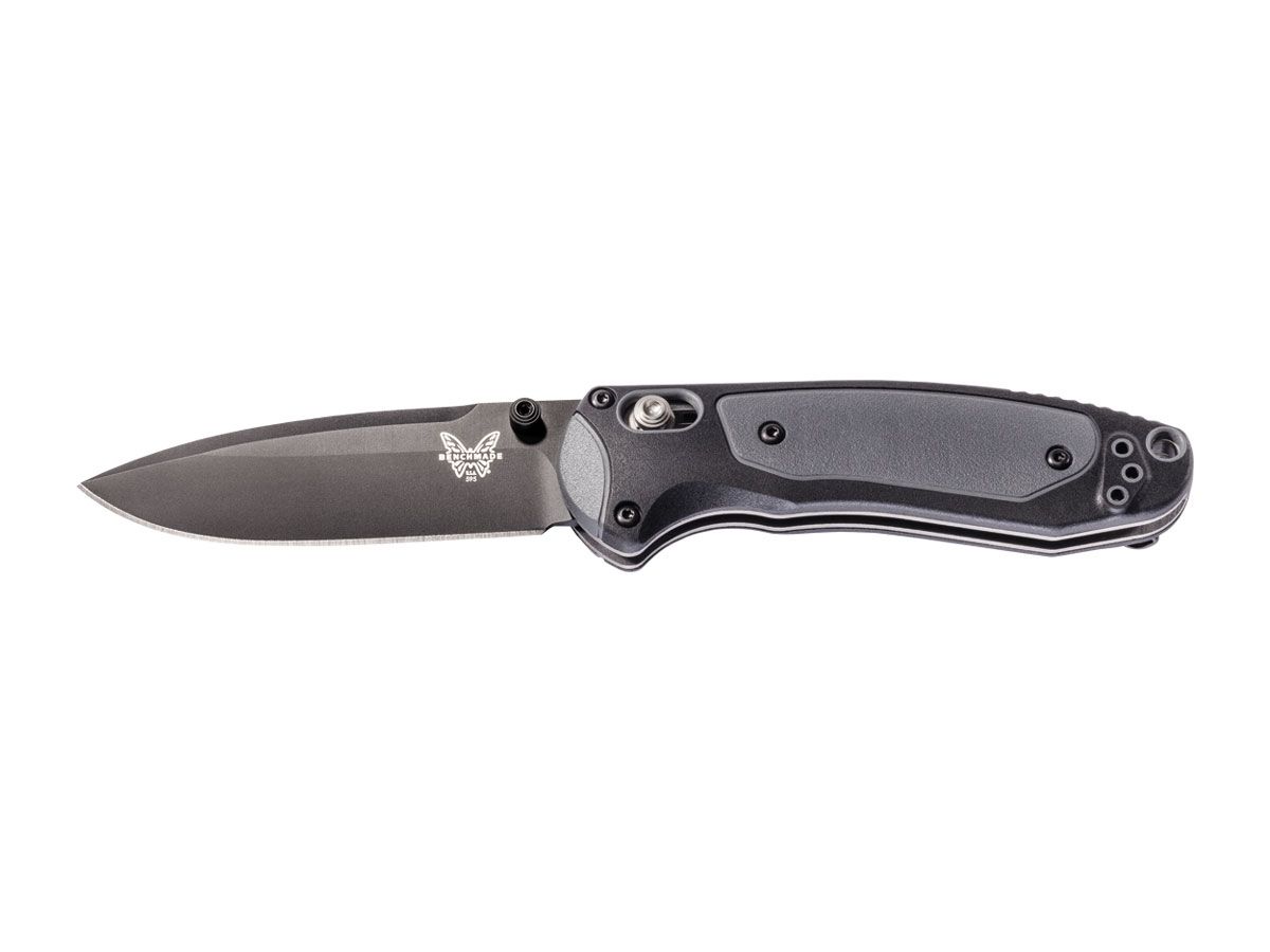 Benchmade Mini Boost 595BK Black Plain Nóż składany stal CPM-S30V 18,2 cm