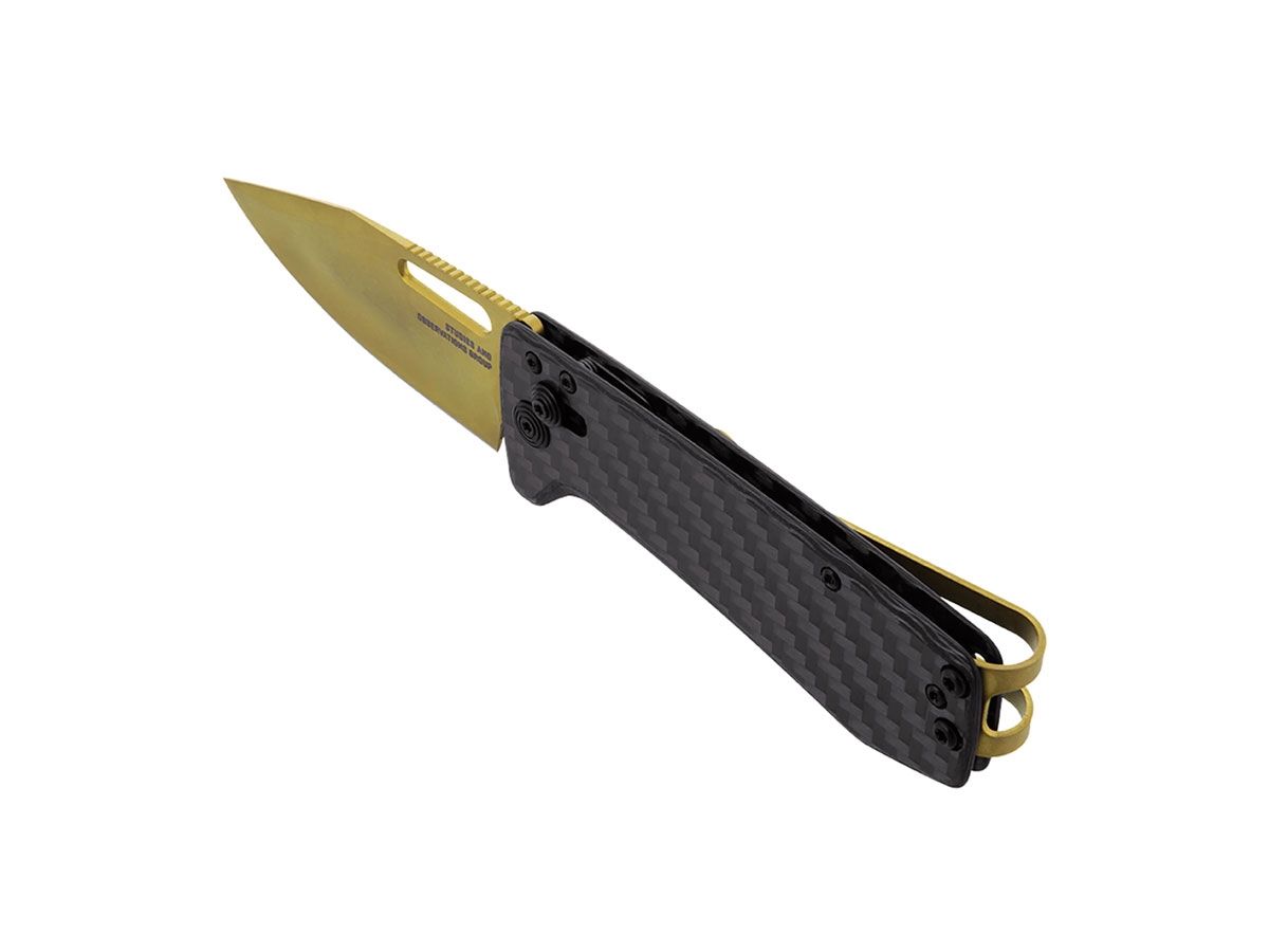 SOG Ultra XR Carbon / Gold 12-63-02-57 Nóż składany 16,3 cm