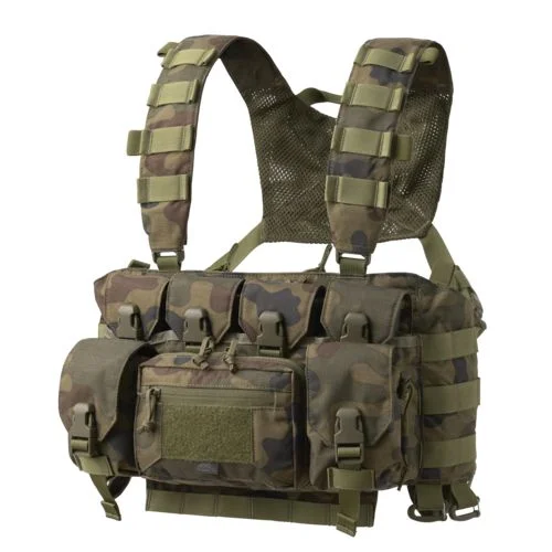 Kamizelka taktyczna Helikon Guardian Recce Chest Rig PL Woodland  (KK-GRC-CD-04) HELIKON-TEX