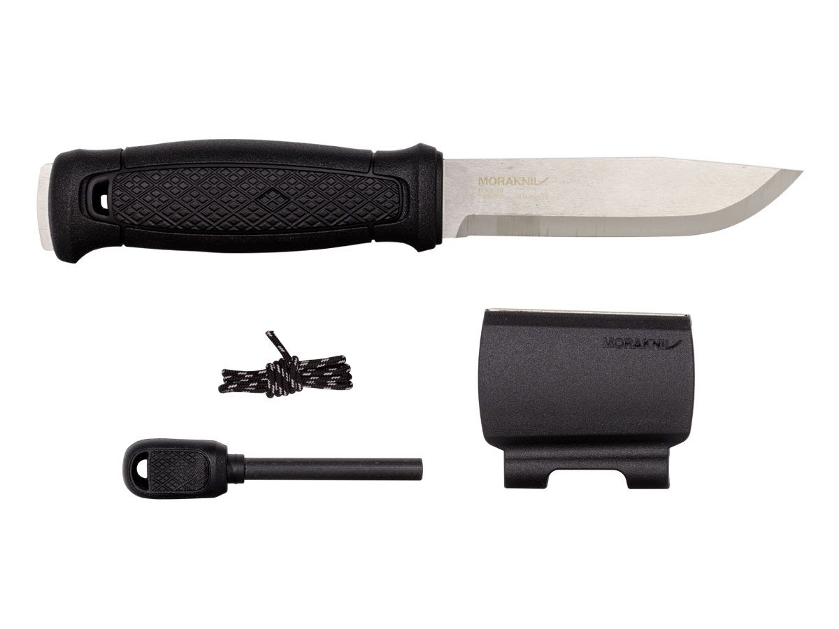 Morakniv GARBERG BLACK WITH SURVIVAL KIT (13914)