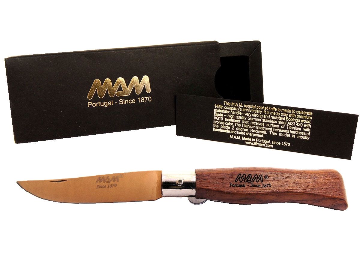 MAM Filmam Navalha Douro 2009 Bronze Titanium C/Blocco 21 cm Scyzoryk